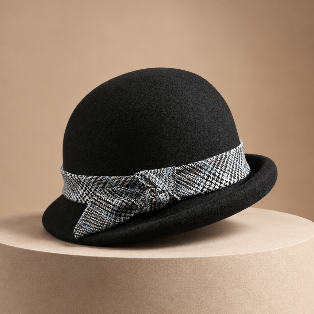 Hermès-style hat still life