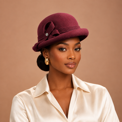 Hermès-style portrait, hat 1