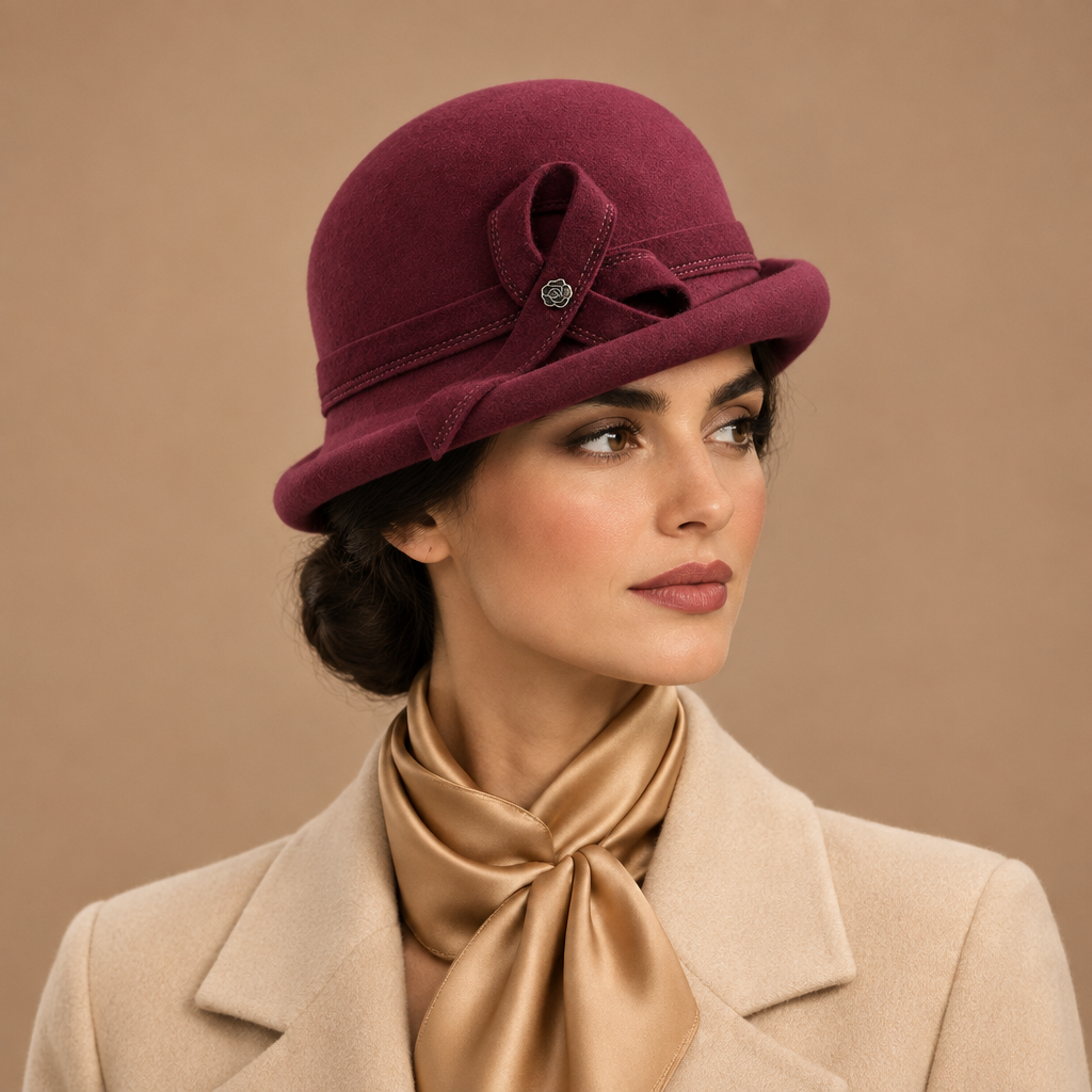 Hermès-style portrait, hat 4